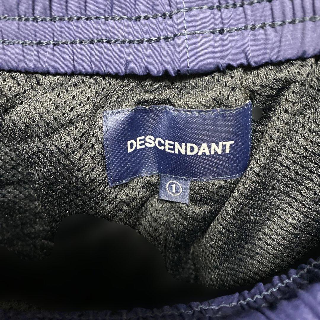 DESCENDANT WHARF NYLON TROUSERS 01 ネイビー