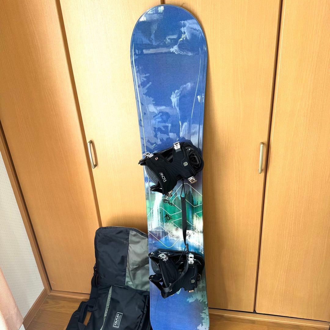 スノーボード モロー MORROW メンズ 155cm ビンディング　ケース付