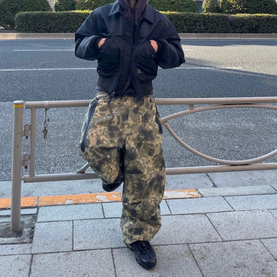 NIKE ウーブンカモパンツ　XL