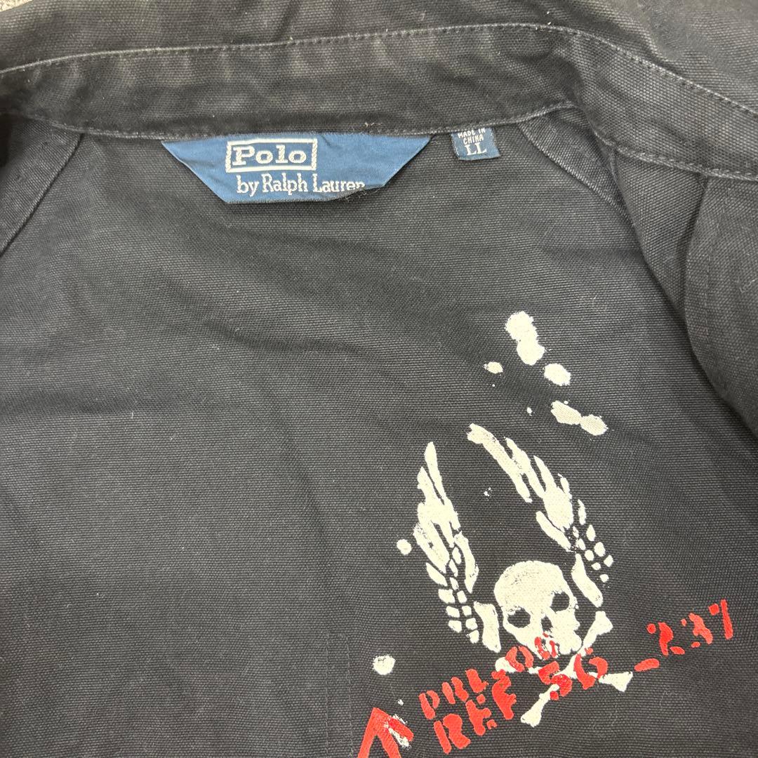 Polo by Ralph Lauren 三角タグ90sミリタリージャケットLL