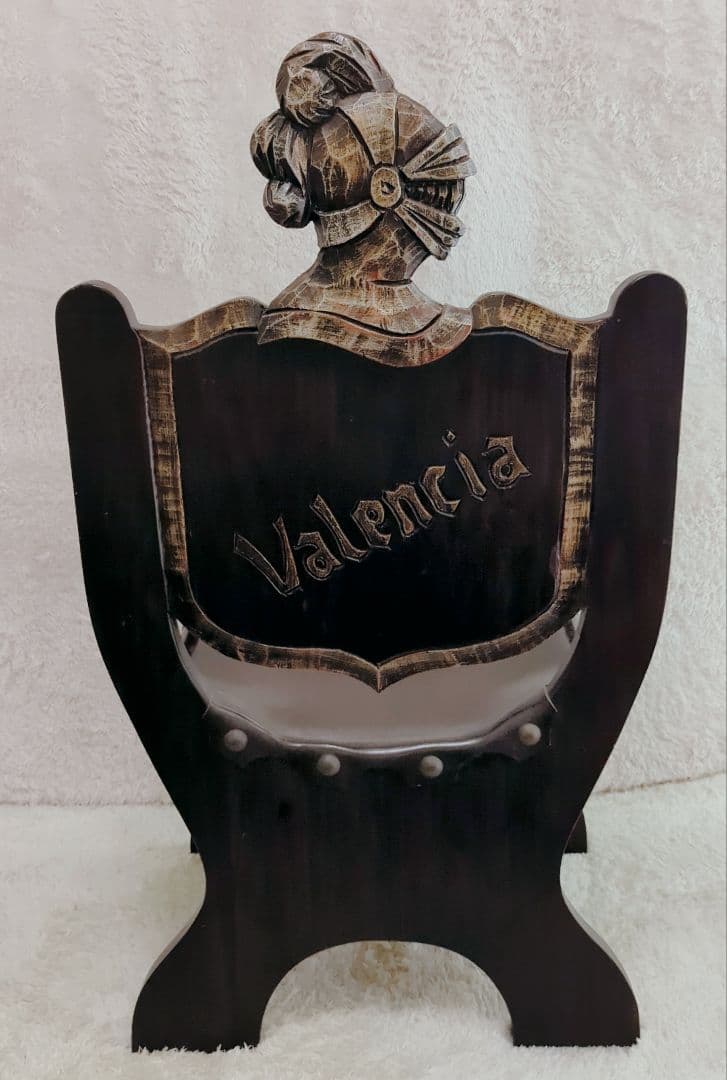 Valencia (バレンシア) ウッドアンティークチェア ブラウン