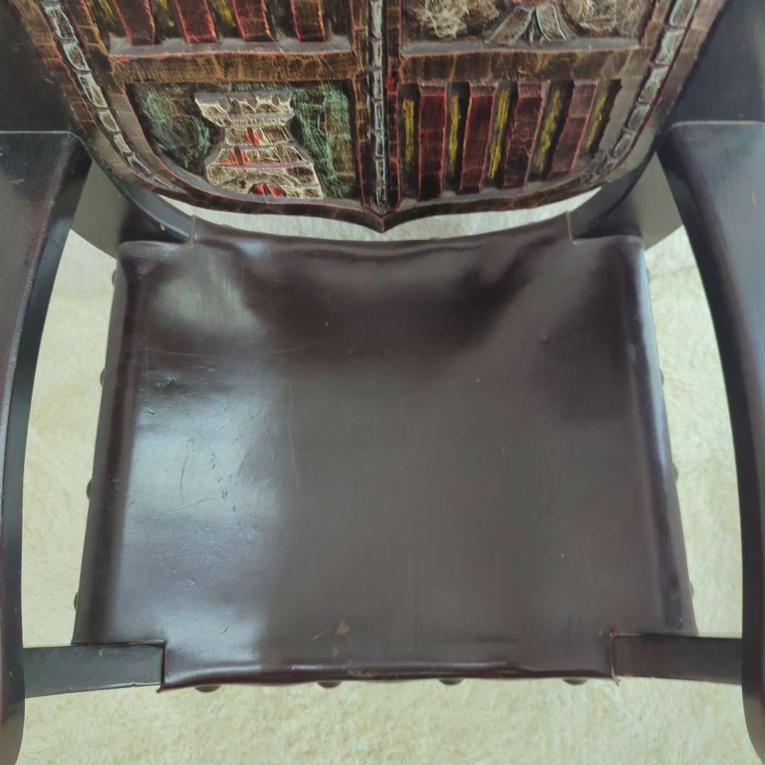 Valencia (バレンシア) ウッドアンティークチェア ブラウン