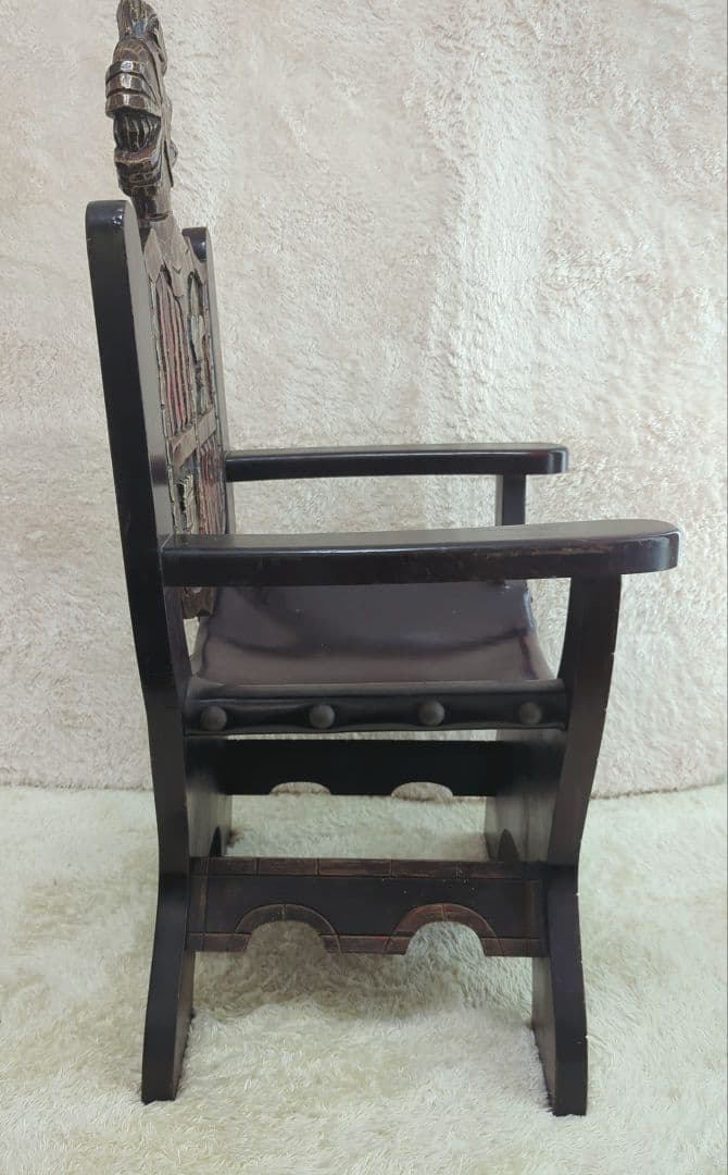 Valencia (バレンシア) ウッドアンティークチェア ブラウン