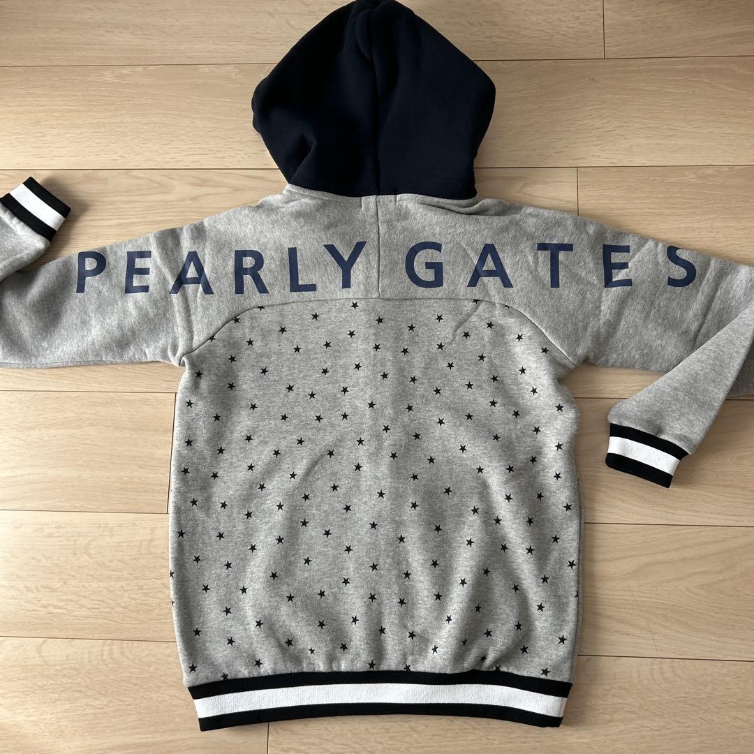 【未使用品】PEARLY GATES 星柄ジップアップパーカー※おまけスカート付