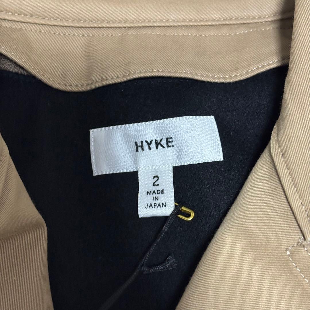 メイ様 HYKE トレンチコート ライナー付き ベルト 2WAY ベージュ M