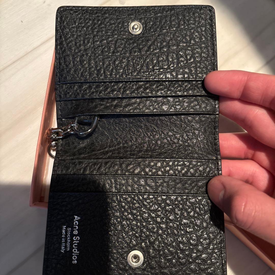 Acne Studios 折りたたみ式レザーウォレット