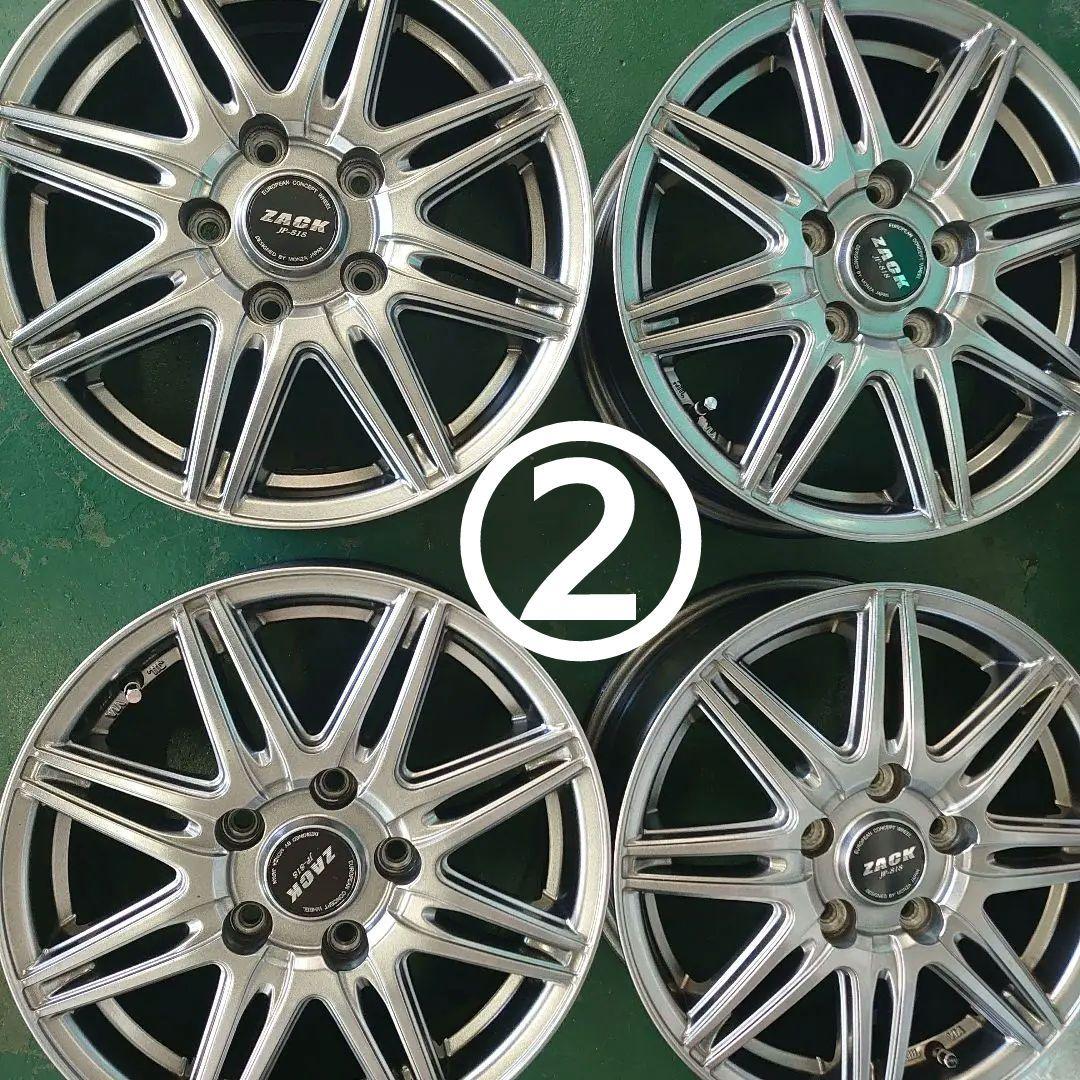 Zack15インチ スポークホイール スタッドレス用ホイール②