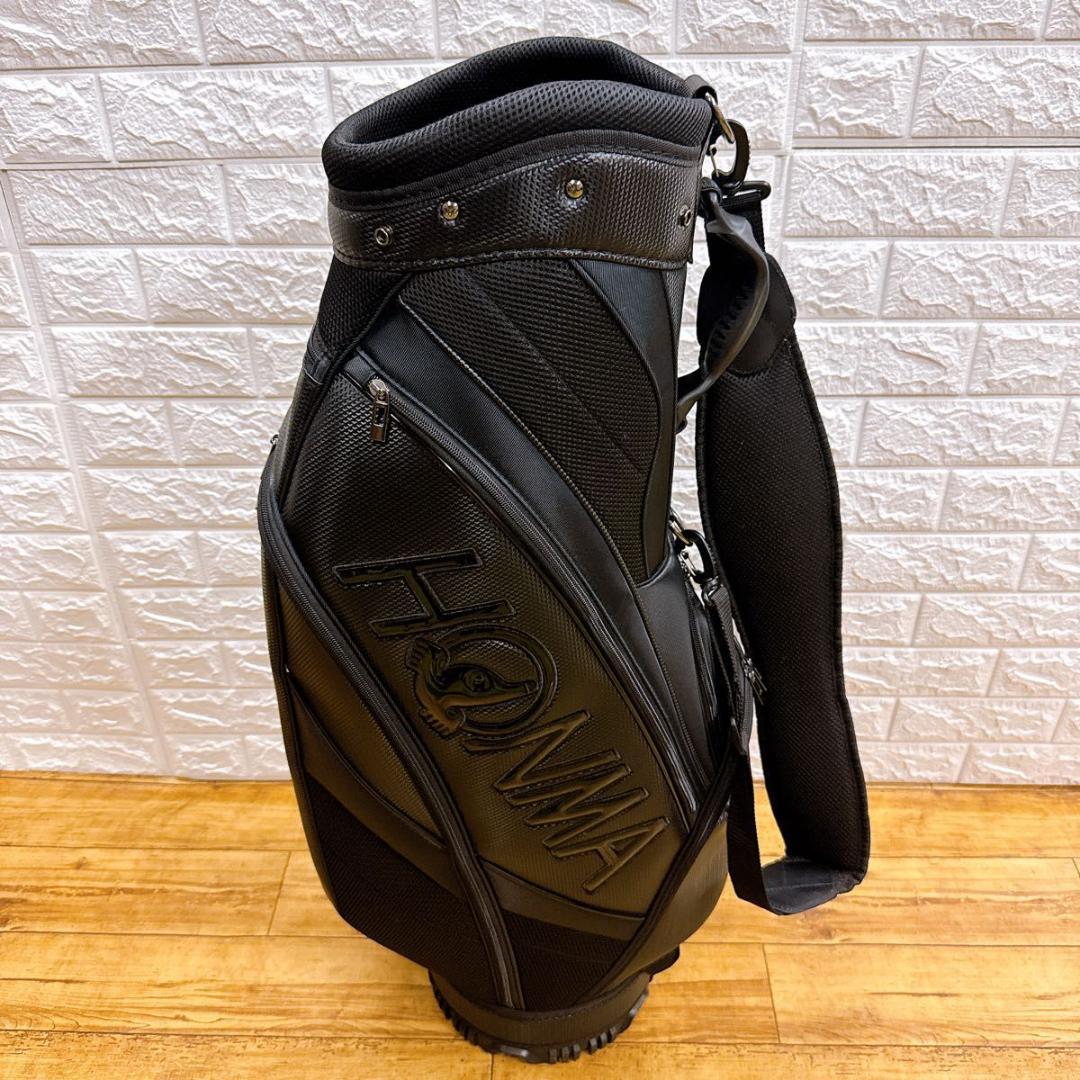 【未使用品】 HONMA ホンマ キャディバッグ ブラック