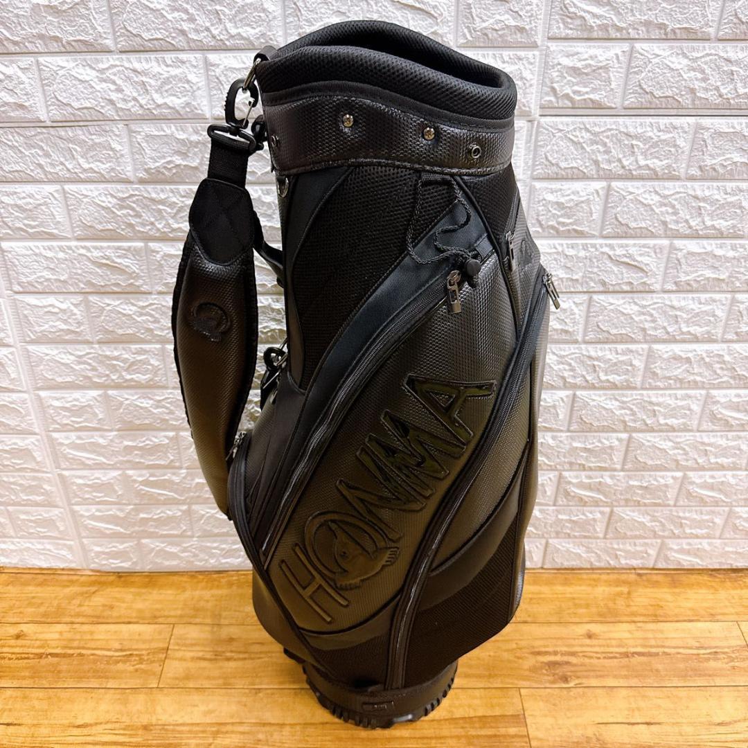 【未使用品】 HONMA ホンマ キャディバッグ ブラック