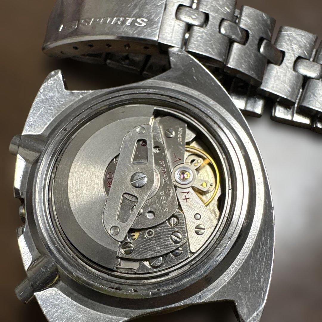 T*I様 SEIKO スポーツ70 自動巻き時計 タキメーター付き