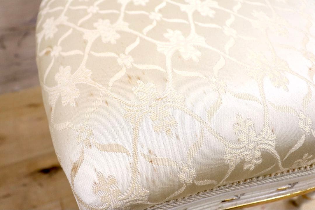 GMIK102F○イタリア製 アンティーク ダイニングチェア アームレスチェ