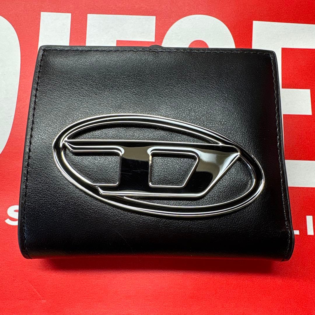 diesel 二つ折り財布 黒