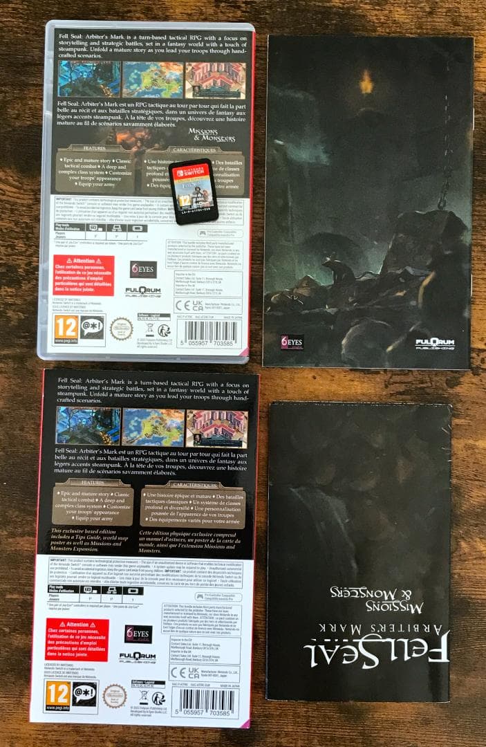 Fell Seal スイッチ フェルシール：アービターズマーク Switch