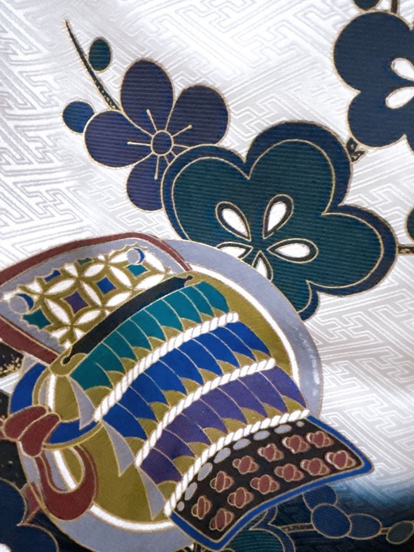 王道!!黒系縦縞袴♡七五三　5歳　男の子　フルセット　一式　兜