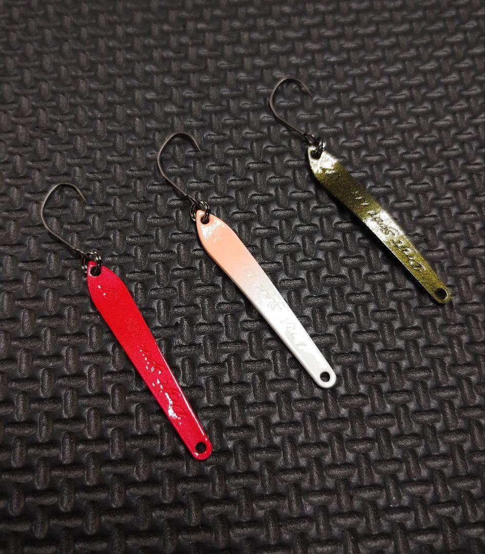 ドリフトスピン３７mm／１.３ｇスプーン 再塗装品３個を含む未使用品２１個セット