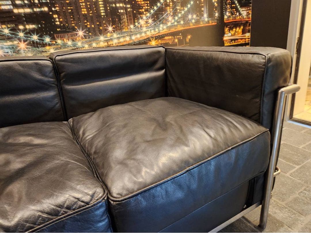 リプロダクトLe Corbusierル・コルビュジエ　3pボックスソファ