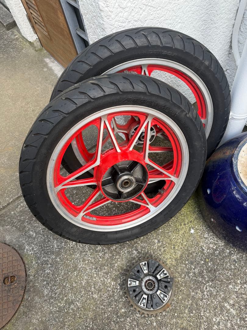 GCB250.400t.n バブ シックススター ホイール タイヤ付き