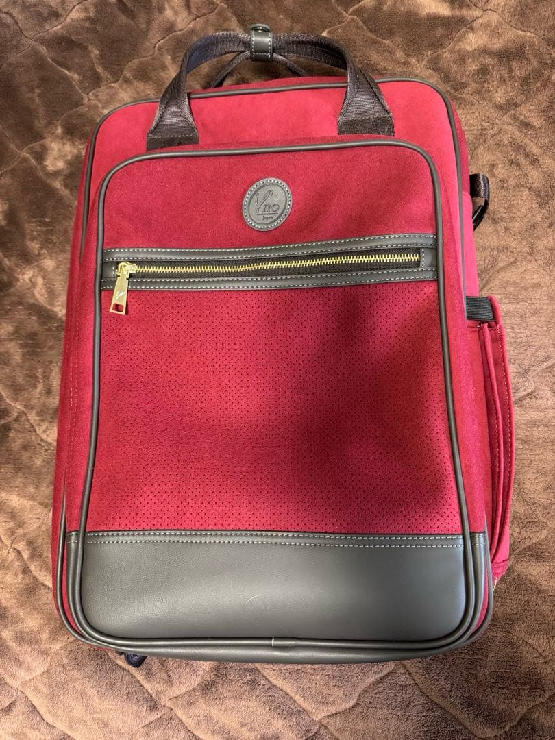 Y'no管楽器ケースバッグプレミアムモデル マルベリーレッド