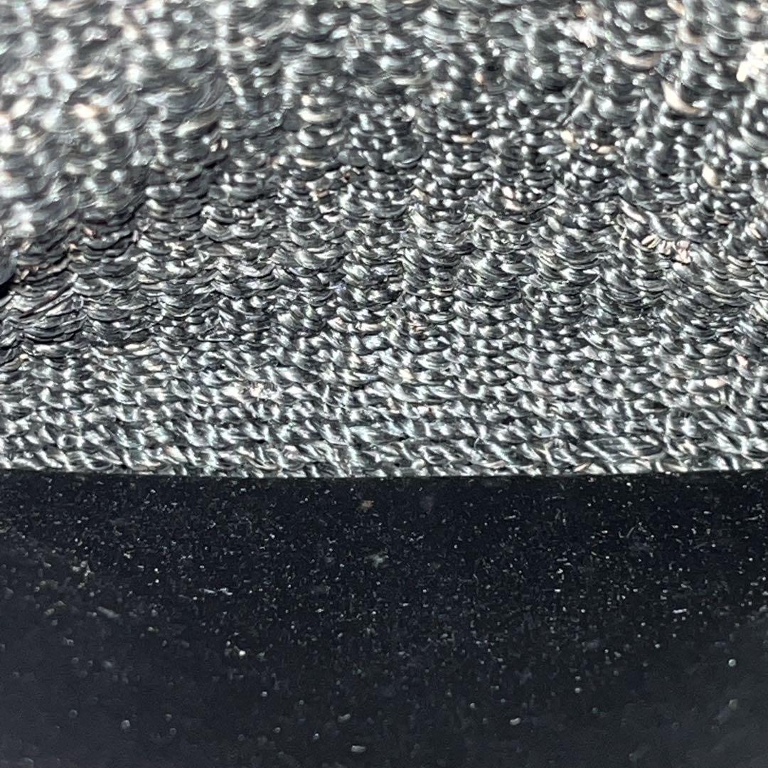 ヴィオラドーロ　2way かごバッグ　ショルダーバッグ　ミロ　アバカ　レザー　黒