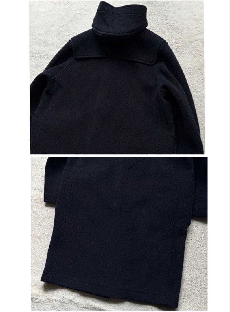 バーバリーズ ダッフルコート ヘリンボーン M