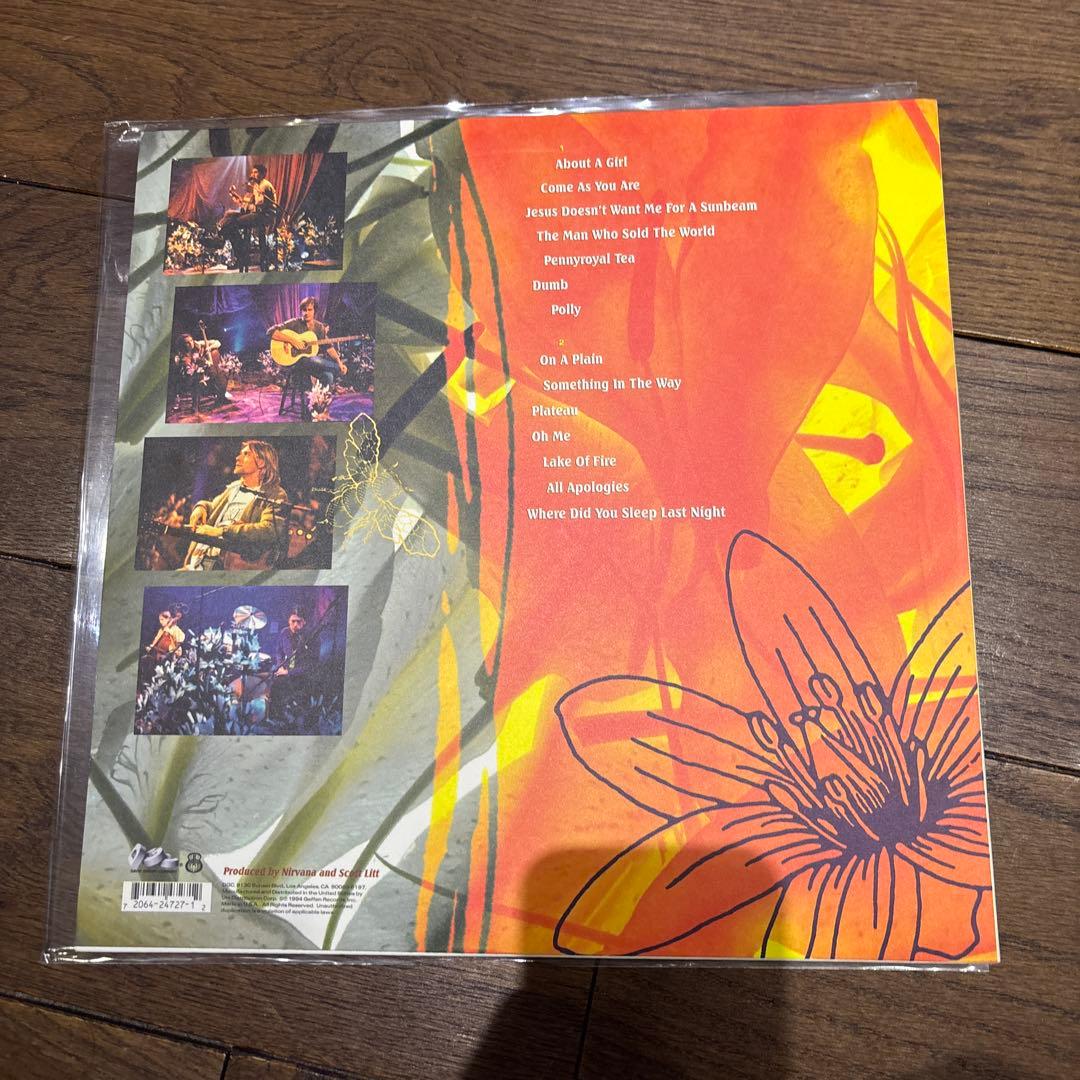 【USオリジナル】NIRVANA / MTV UNPLUGGED レコード