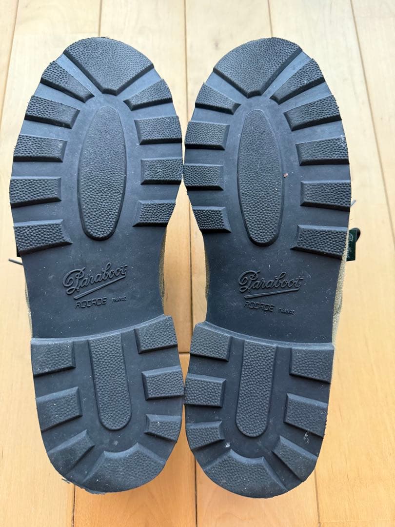 パラブーツ ティエール スエードレザー モカシン シューズ スペイン製