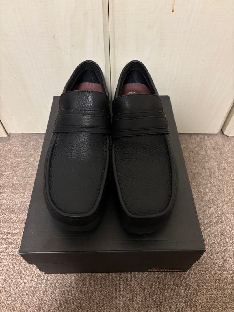 靴 Clarks Originals WallaLoaferGTX Black