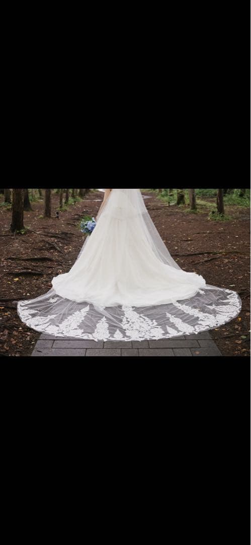 ウエディングロングベール