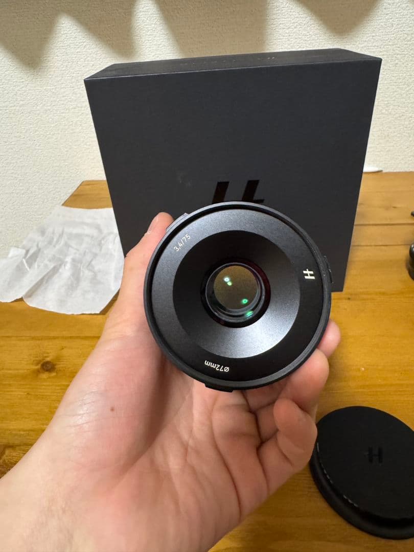 「美品」ハッセルブラッド XCD75P F3.4Xシステムレンズ　値下げ交渉歓迎