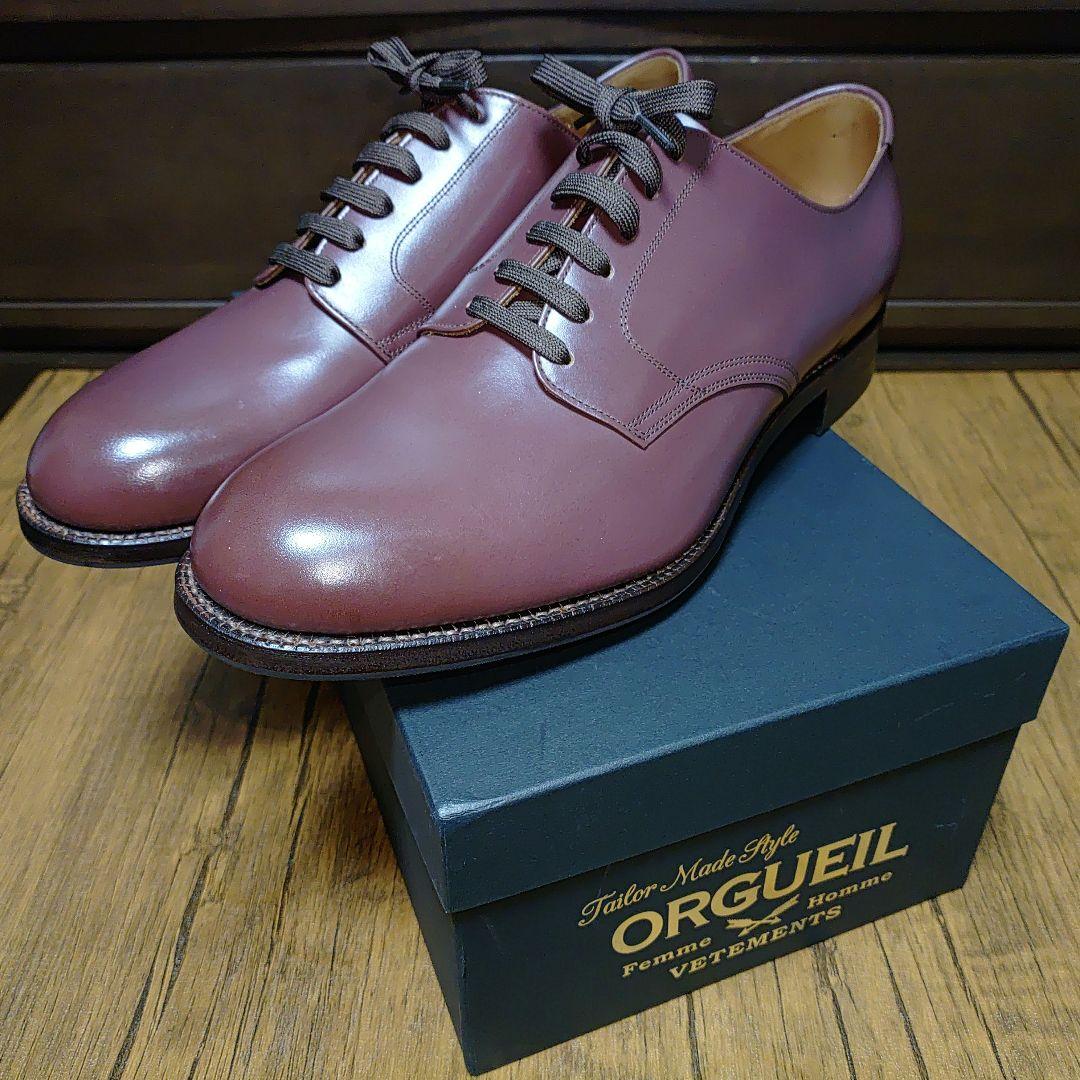 新品OR-7079B オルゲイユ \"レザーソール サービスシューズ\" size9