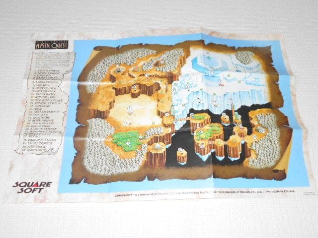 SFC★FINAL FANTASY MYSTIC QUEST SNES 海外版