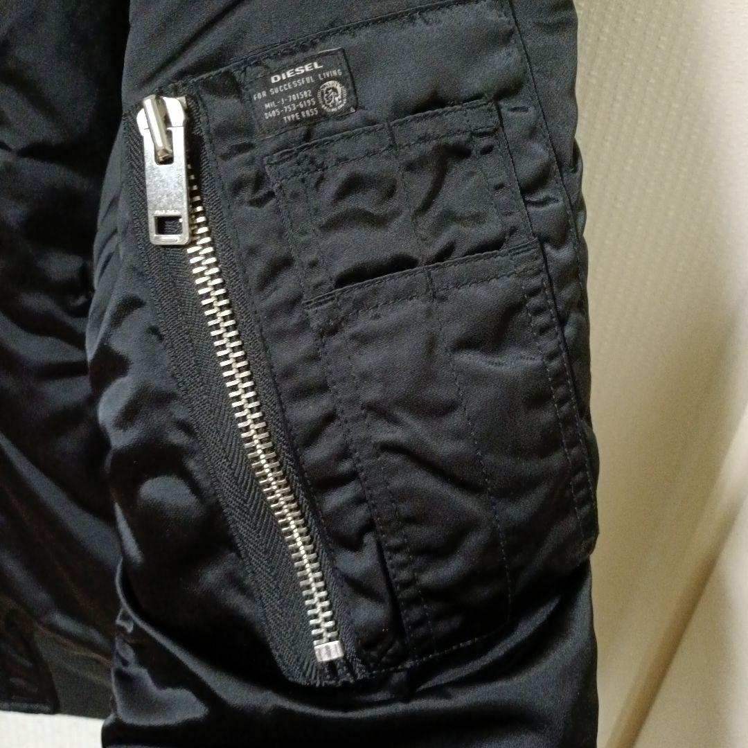 DIESEL MA-1 フライトジャケット ブラック Mサイズ