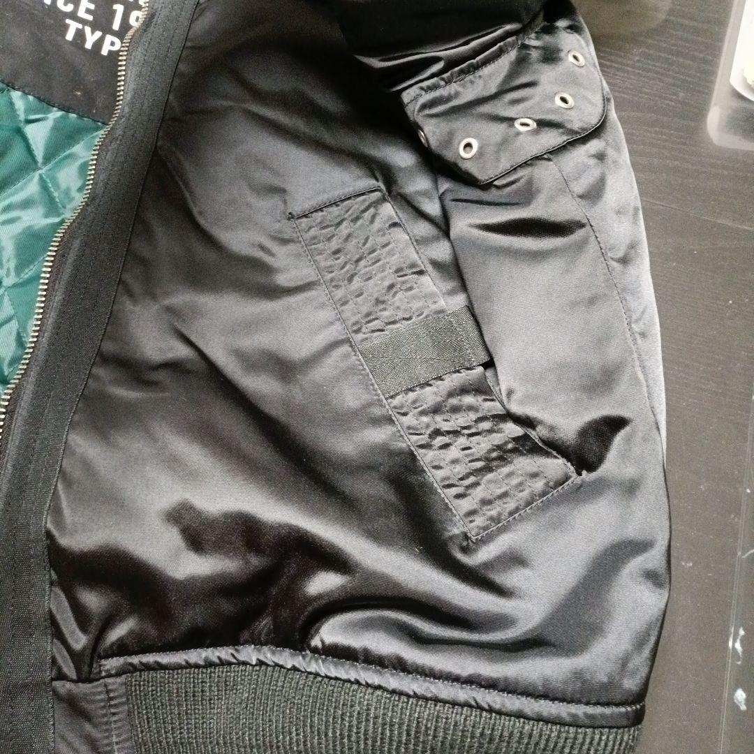 DIESEL MA-1 フライトジャケット ブラック Mサイズ