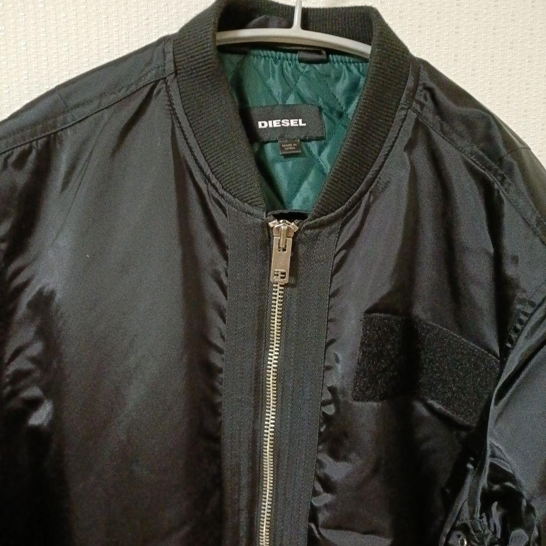 DIESEL MA-1 フライトジャケット ブラック Mサイズ