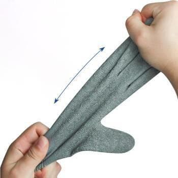 軍手 滑り止め付き 12双 天然ゴム 作業用 安全 グレー Mサイズ 1746