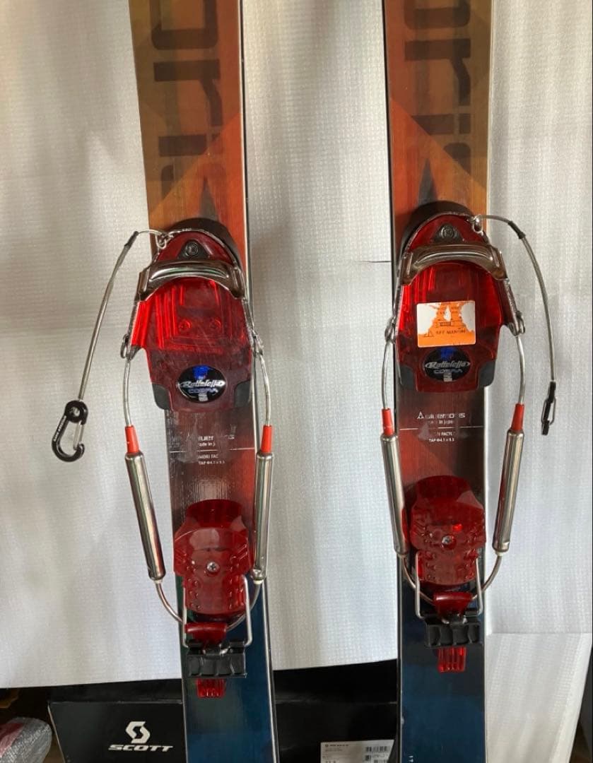 テレマークスキー板　ブルーモリス JazzyBlueNote 172㎝