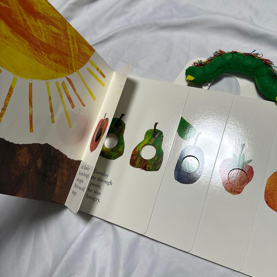 ビックサイズ ボードブック ぬいぐるみ セット はらぺこあおむし　紙芝居