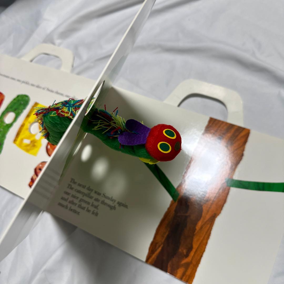 ビックサイズ ボードブック ぬいぐるみ セット はらぺこあおむし　紙芝居