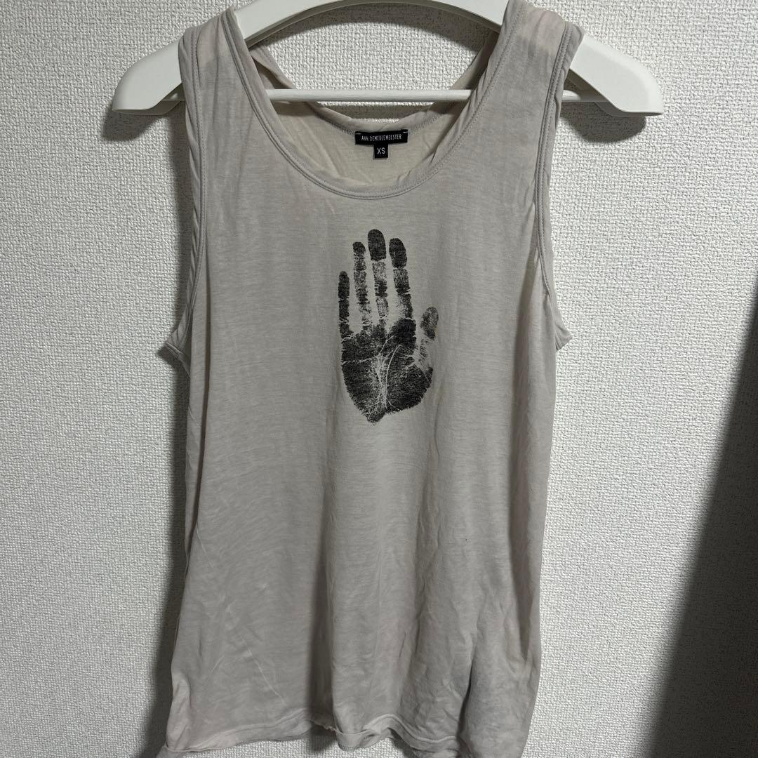 ANN DEMEULEMEESTER 本人期　XS タンクトップ