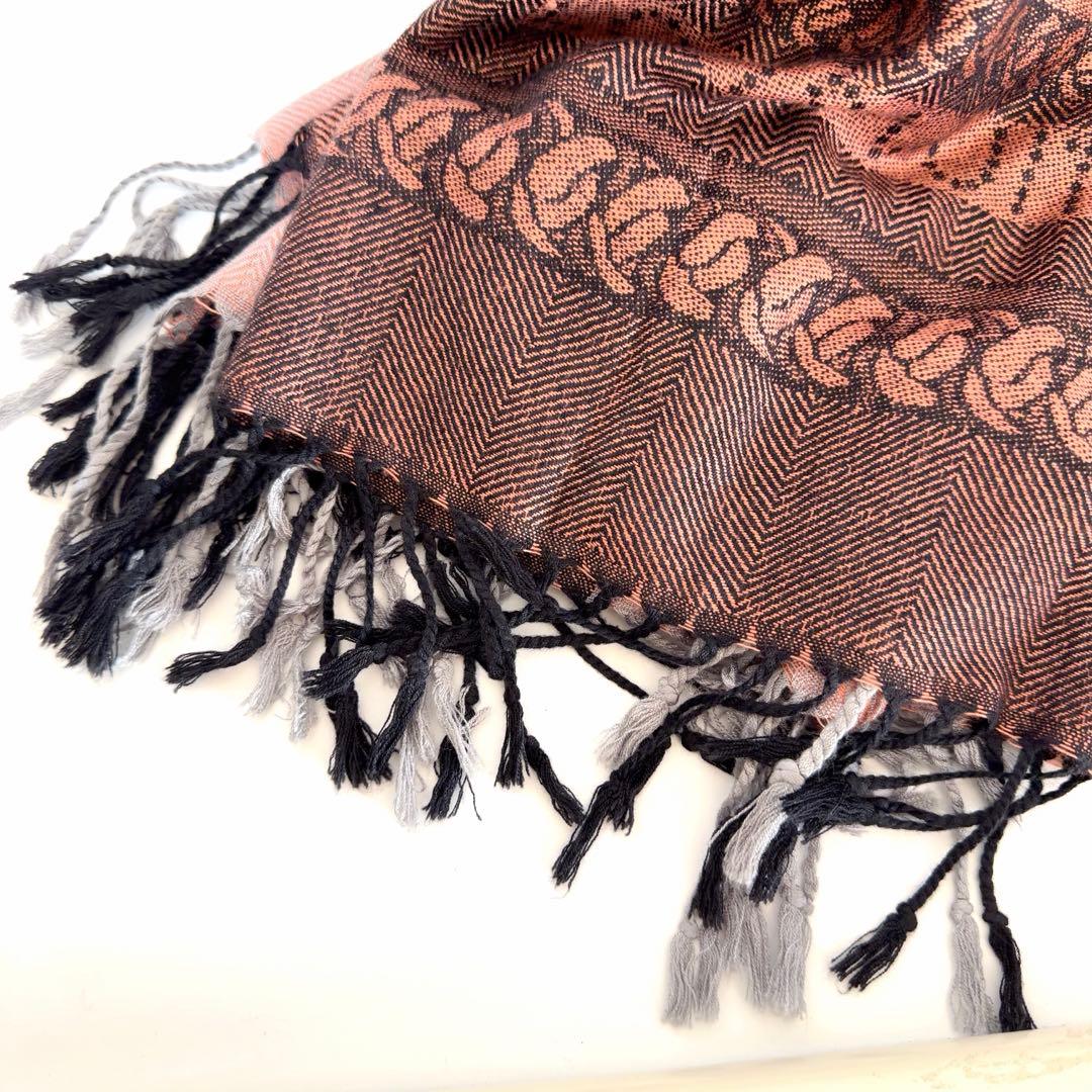 ルイヴィトン ストール パープル ピンク スカーフ マフラー