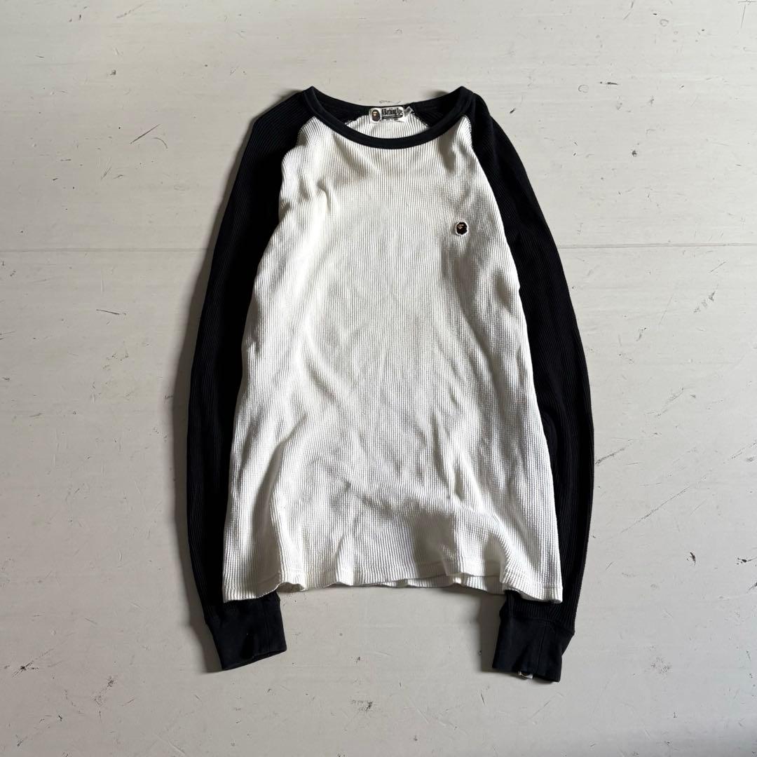 00's A BATHING APE ラグランスリーブ　アーカイブ　y2k