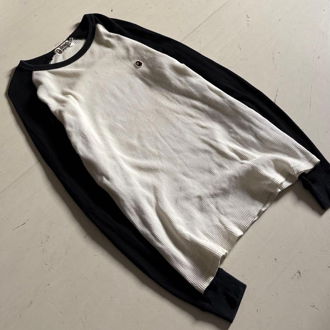 00's A BATHING APE ラグランスリーブ　アーカイブ　y2k