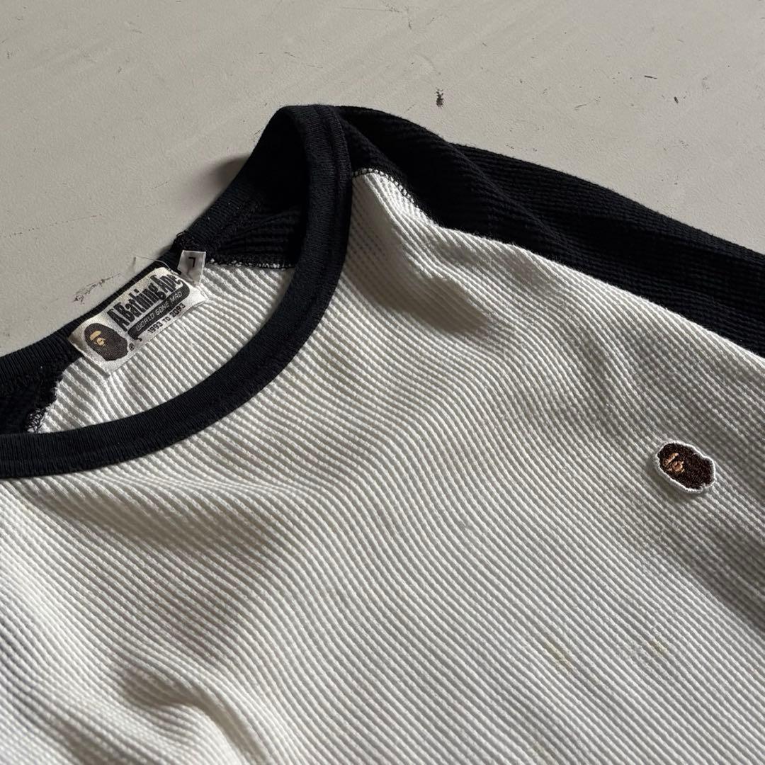 00's A BATHING APE ラグランスリーブ　アーカイブ　y2k