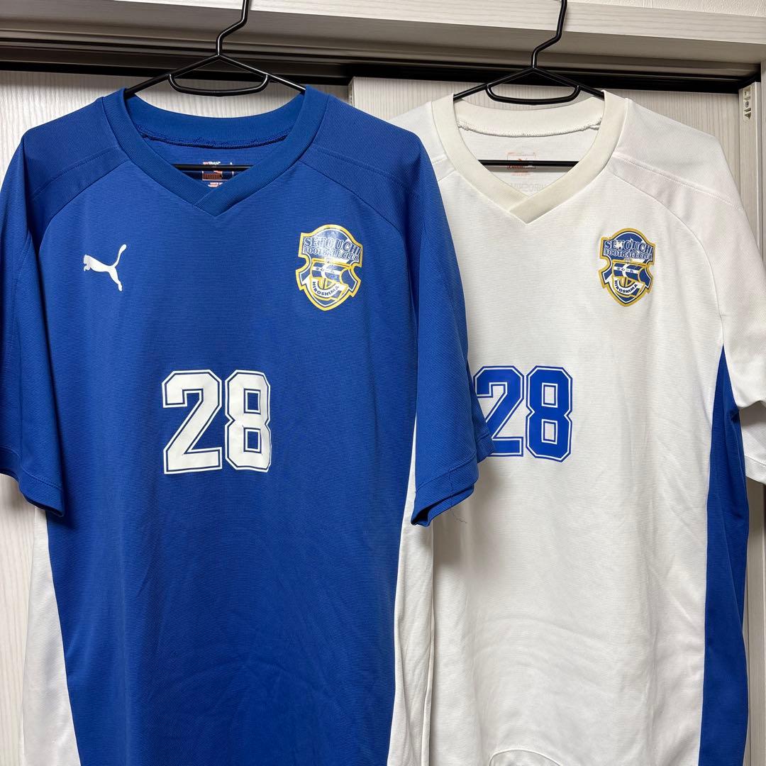 広島県瀬戸内高等学校サッカー部　PUMA個人ユニフォーム