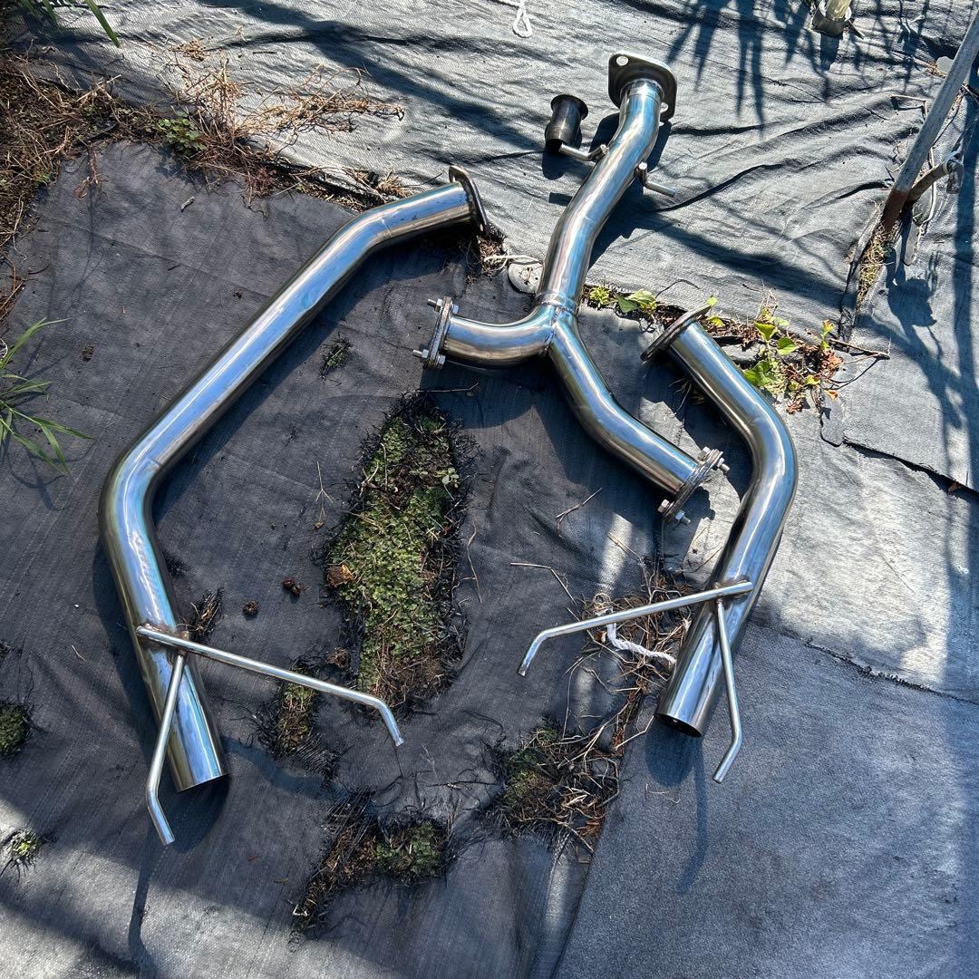 トヨタ　マークX ステンレスマフラー