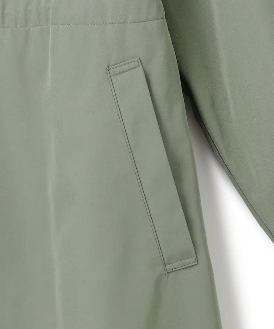 タグ付き未使用新品 23区 【撥水加工】ライトツイル ノーカラーコート 34