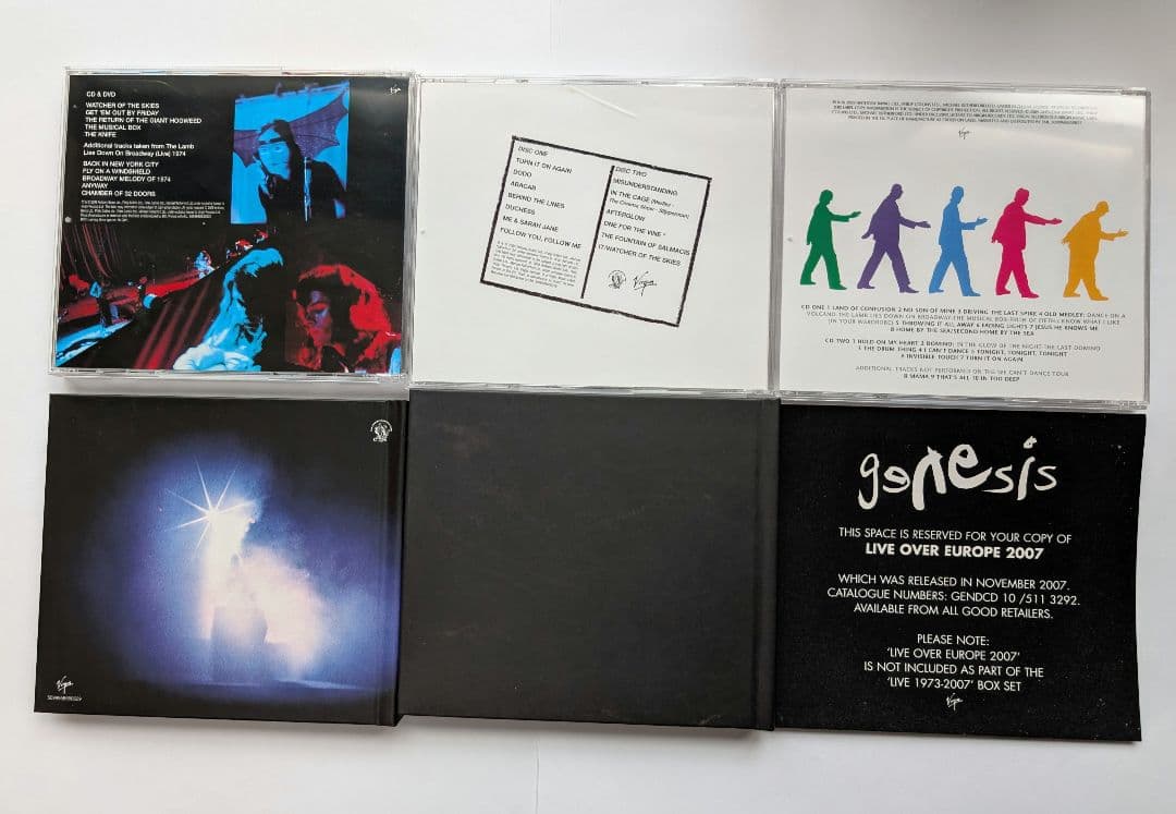 Genesis Live 1973-2007 CD＆DVD
