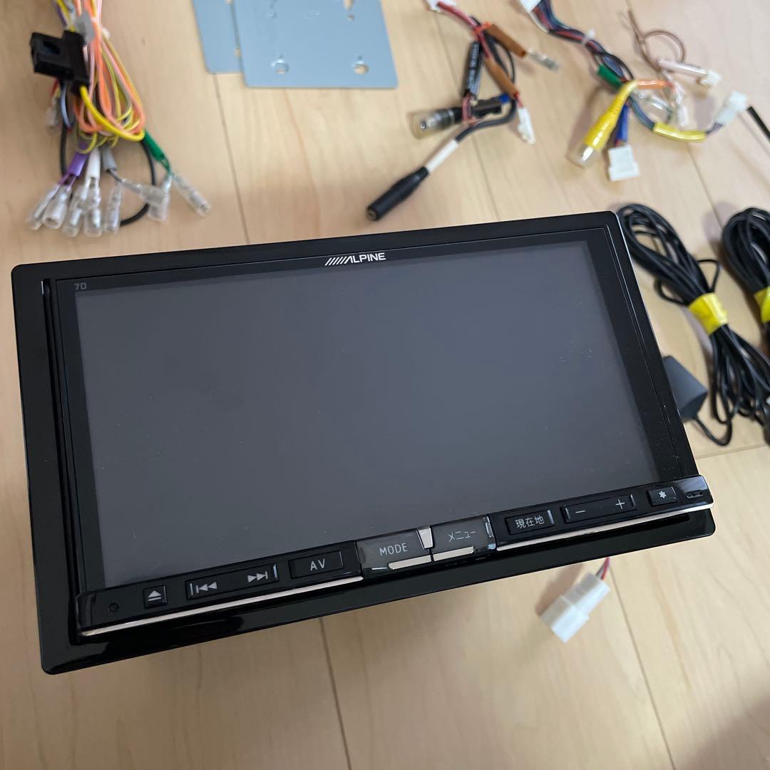 ALPINE 7D カーナビ 7インチ2015年地図