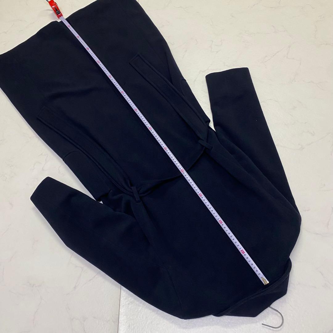 良品★MAX&Co ベルテッドコート ロングコート ヴァージンウール 40