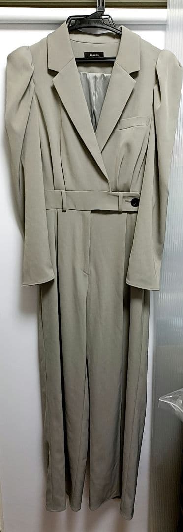 アニュアンス　テーラードオールインワン　M　anuans グレー